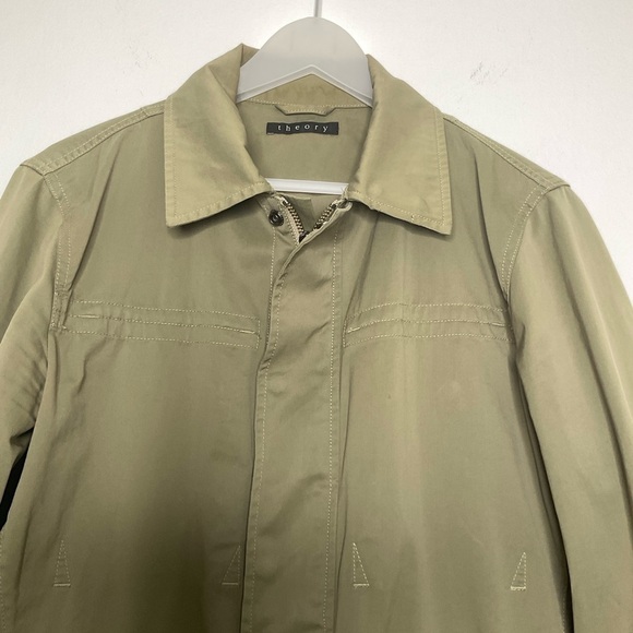 Theory Donaldson Sturdy Utility Field Jacket Size Small - Picture 5 of 16